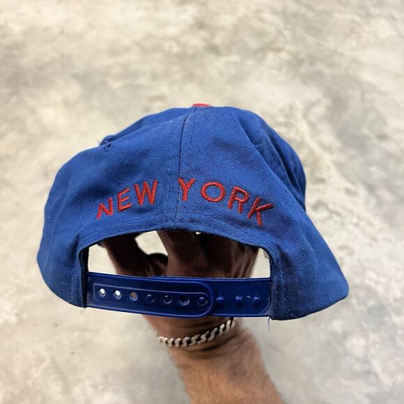 Vintage Football New York Giants Team NFL Adjustable Snapback Cap Hat 90s - Picture 3 of 7